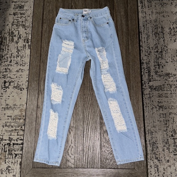 Princess Polly Ivey Ripped jeans - Picture 1 of 8
